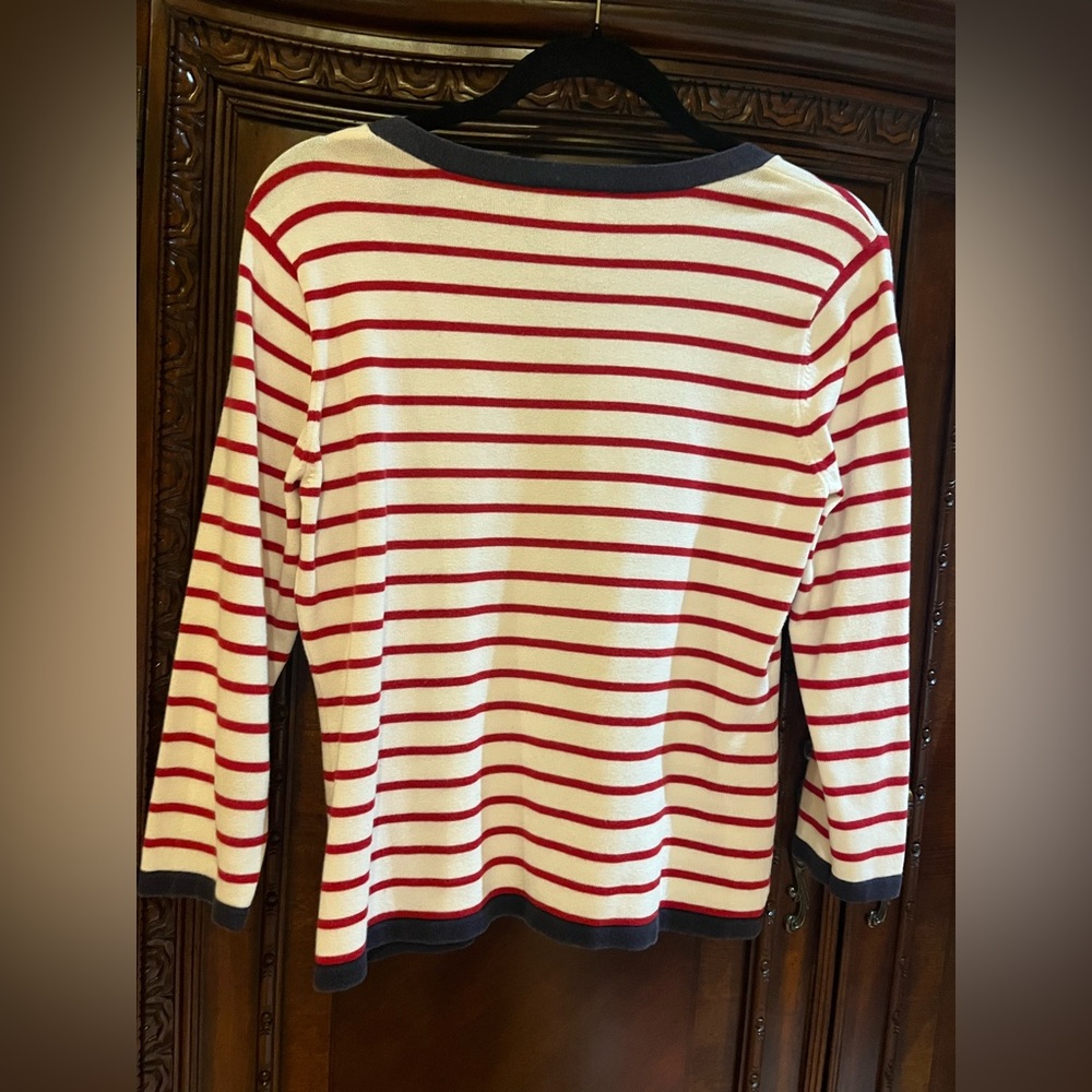 Talbots Button Down Top Small - Picture 9 of 9